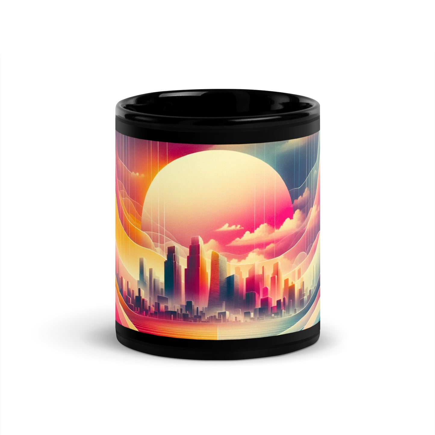 Black Glossy Mug