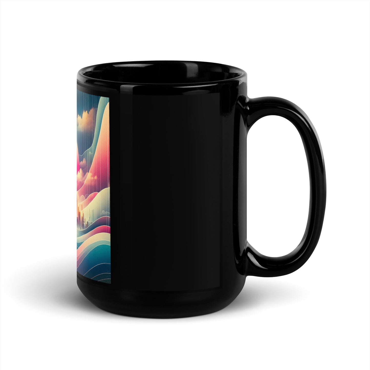 Black Glossy Mug