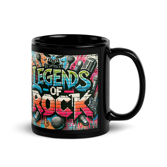 Black Glossy Mug