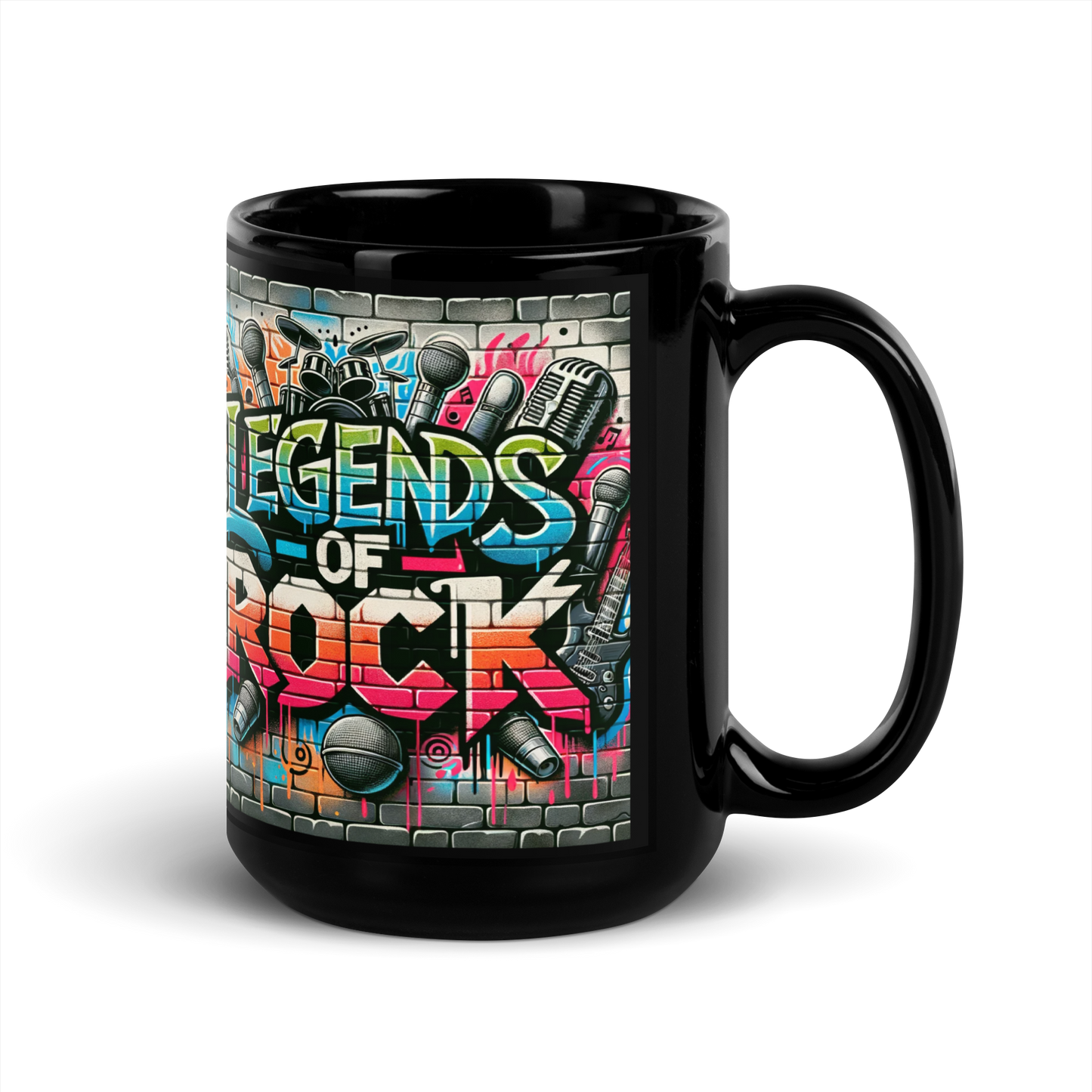 Black Glossy Mug