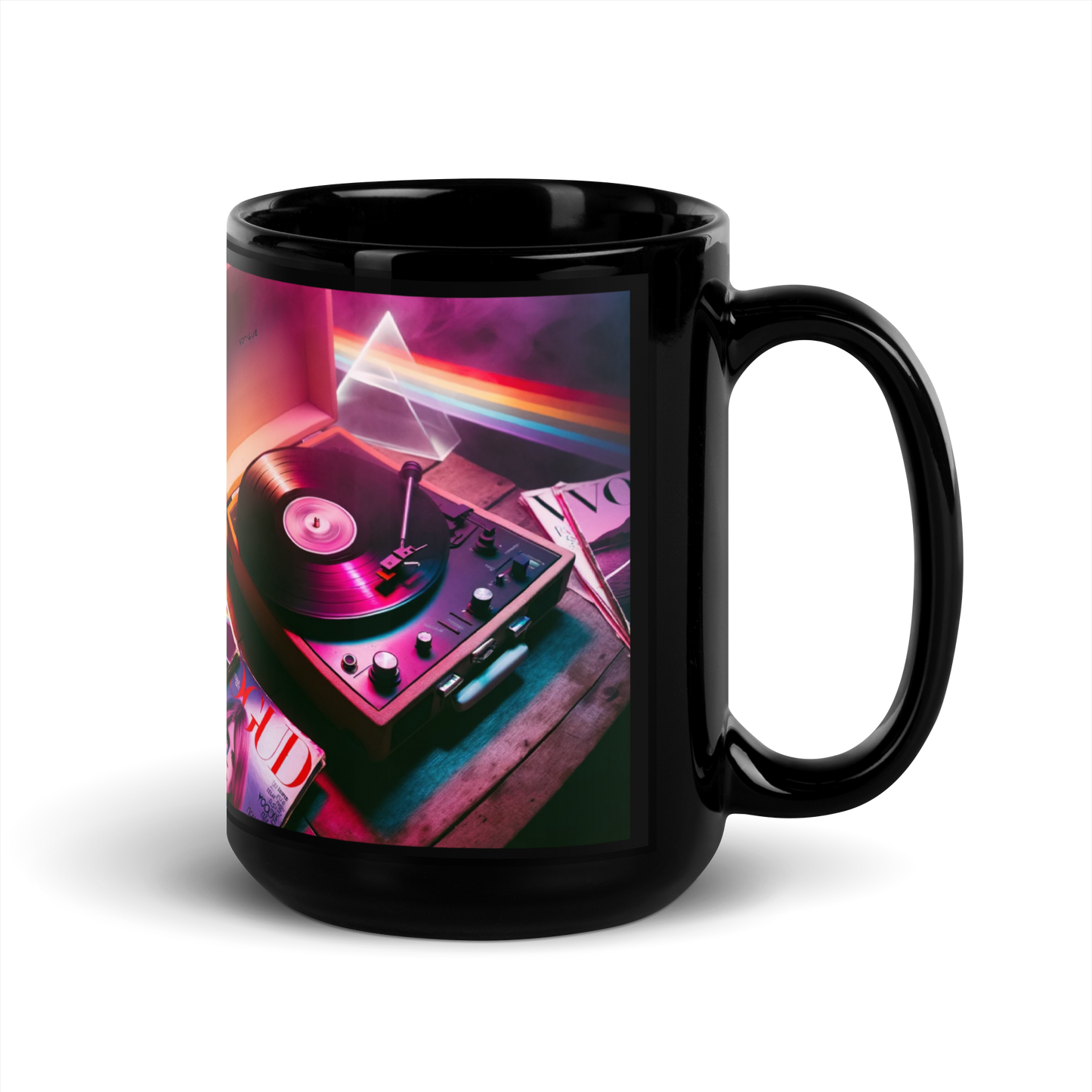 Black Glossy Mug